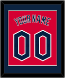 Cleveland Name & Number - Alternate Red - Single Mat 2