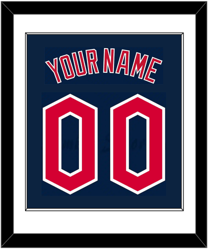 Cleveland Name & Number - Alternate Blue - Essential Tier 1