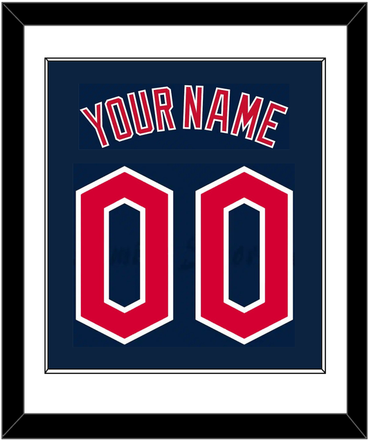 Cleveland Name & Number - Alternate Blue - Essential Tier 1