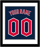 Cleveland Name & Number - Alternate Blue - Single Mat 1
