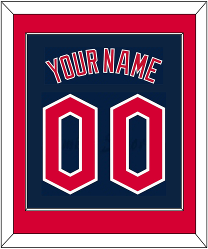 Cleveland Name & Number - Alternate Blue - Essential Tier 2