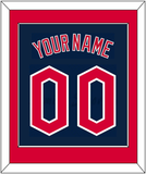 Cleveland Name & Number - Alternate Blue - Single Mat 2