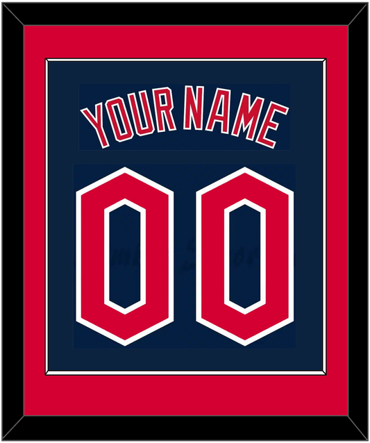 Cleveland Name & Number - Alternate Blue - Essential Tier 2