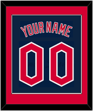Cleveland Name & Number - Alternate Blue - Single Mat 2