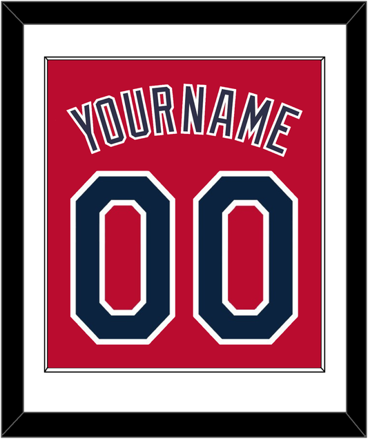 Cleveland Name & Number - Alternate Red (2019-2021) - Essential Tier 1