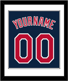 Cleveland Name & Number - Alternate Blue (2019-2021) - Single Mat 1