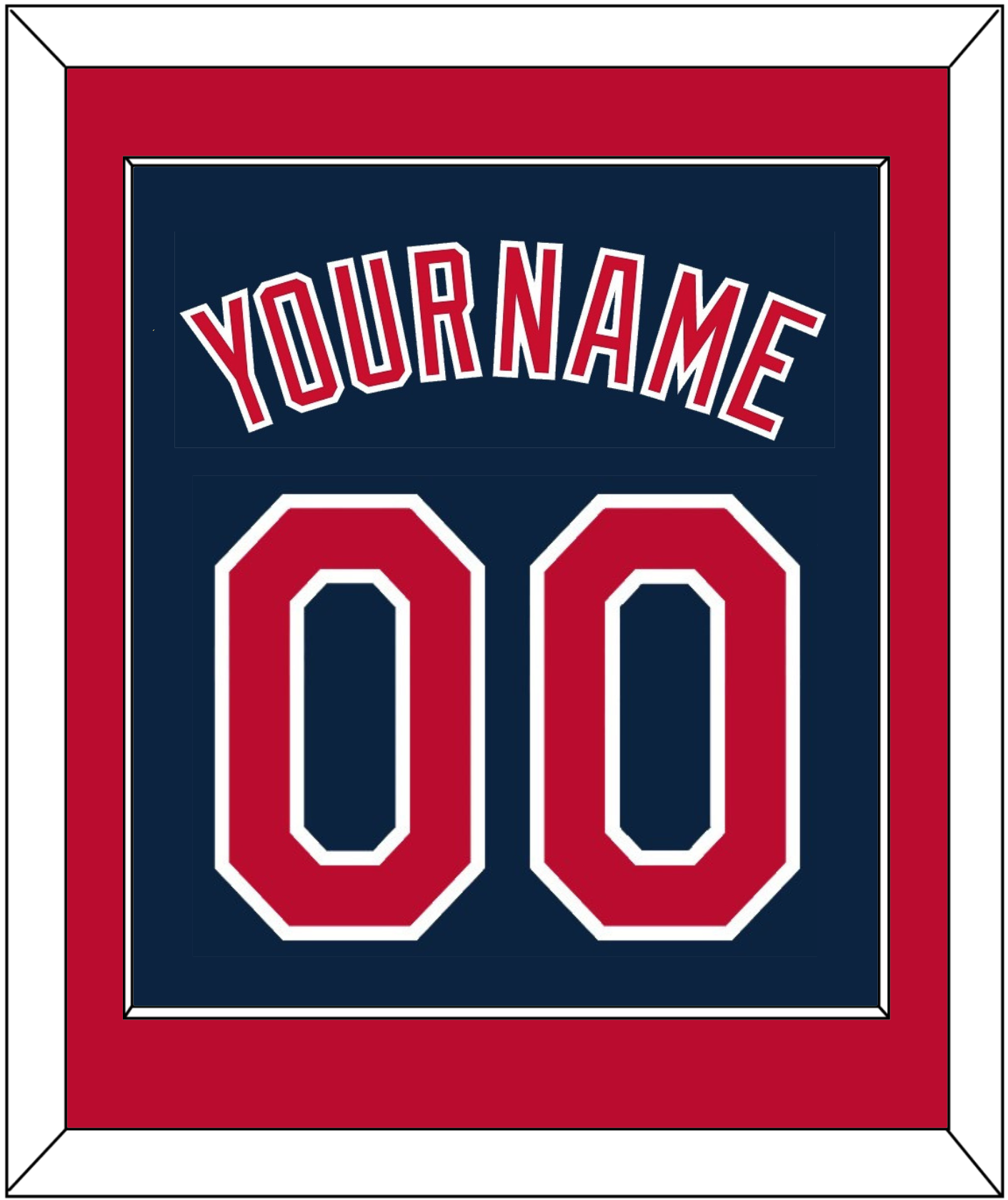 Cleveland Name & Number - Alternate Blue (2019-2021) - Essential Tier 2