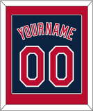 Cleveland Name & Number - Alternate Blue (2019-2021) - Single Mat 2