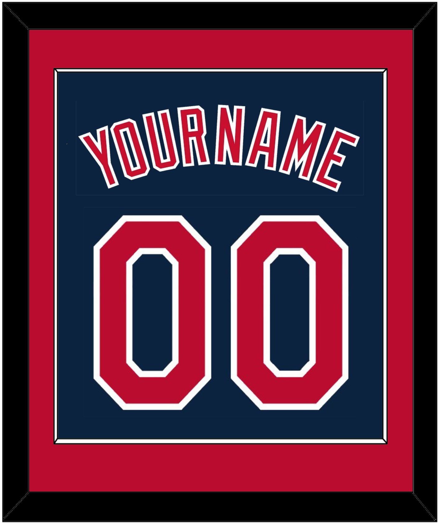 Cleveland Name & Number - Alternate Blue (2019-2021) - Essential Tier 2