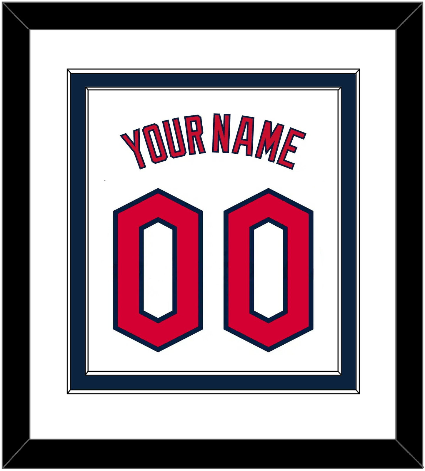 Cleveland Name & Number - Home White - Signature Tier 1