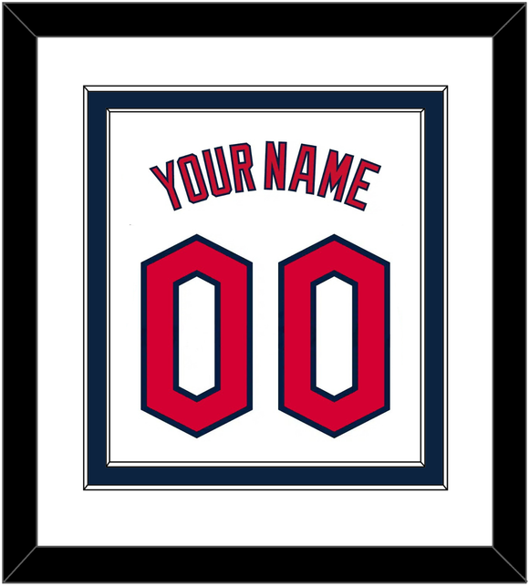 Cleveland Name & Number - Home White - Double Mat 1