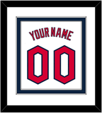 Cleveland Name & Number - Home White - Double Mat 1