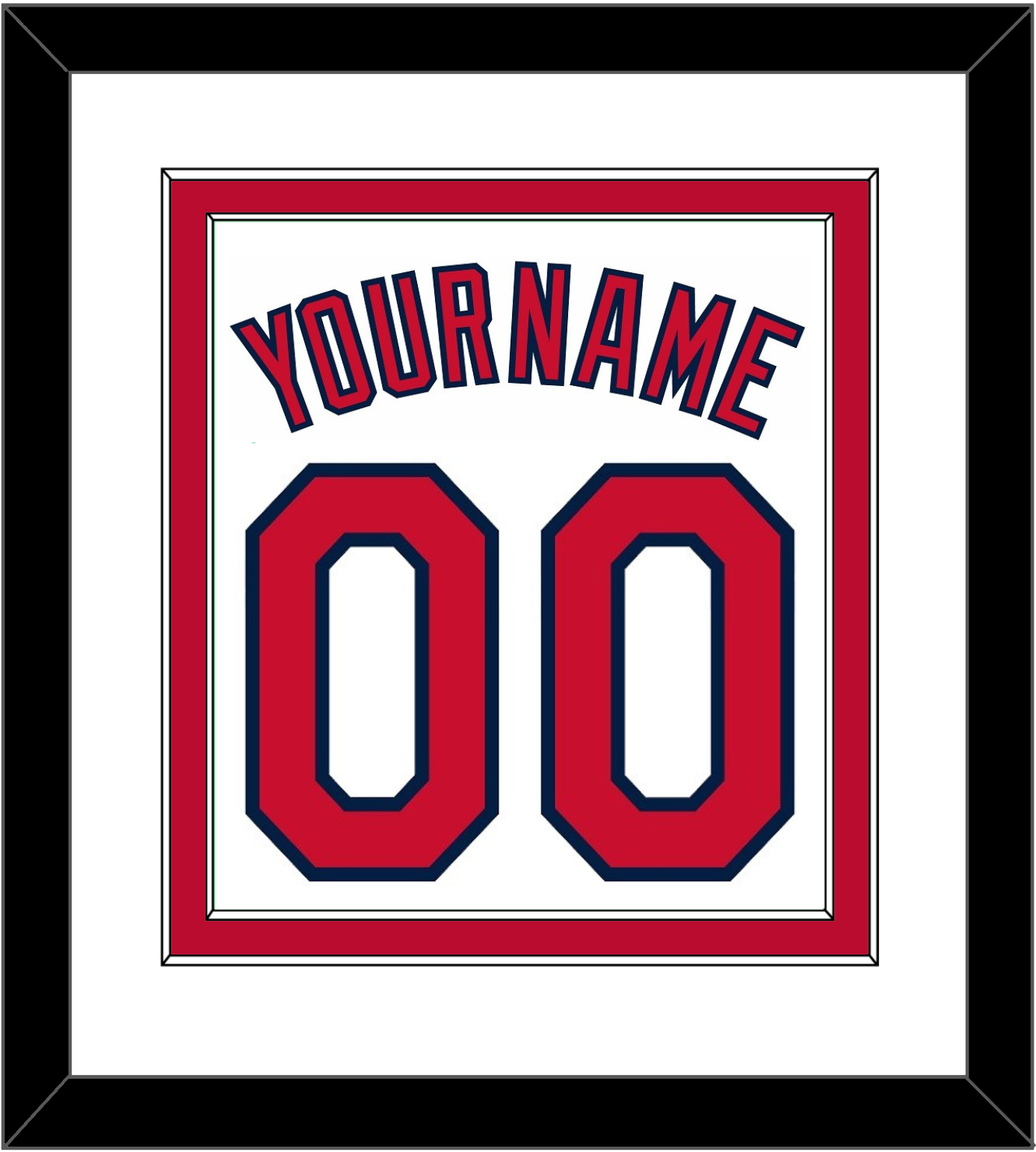 Cleveland Name & Number - Home White (2012-2021) - Signature Tier 2