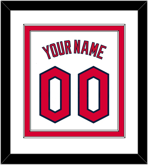 Cleveland Name & Number - Home White - Double Mat 2