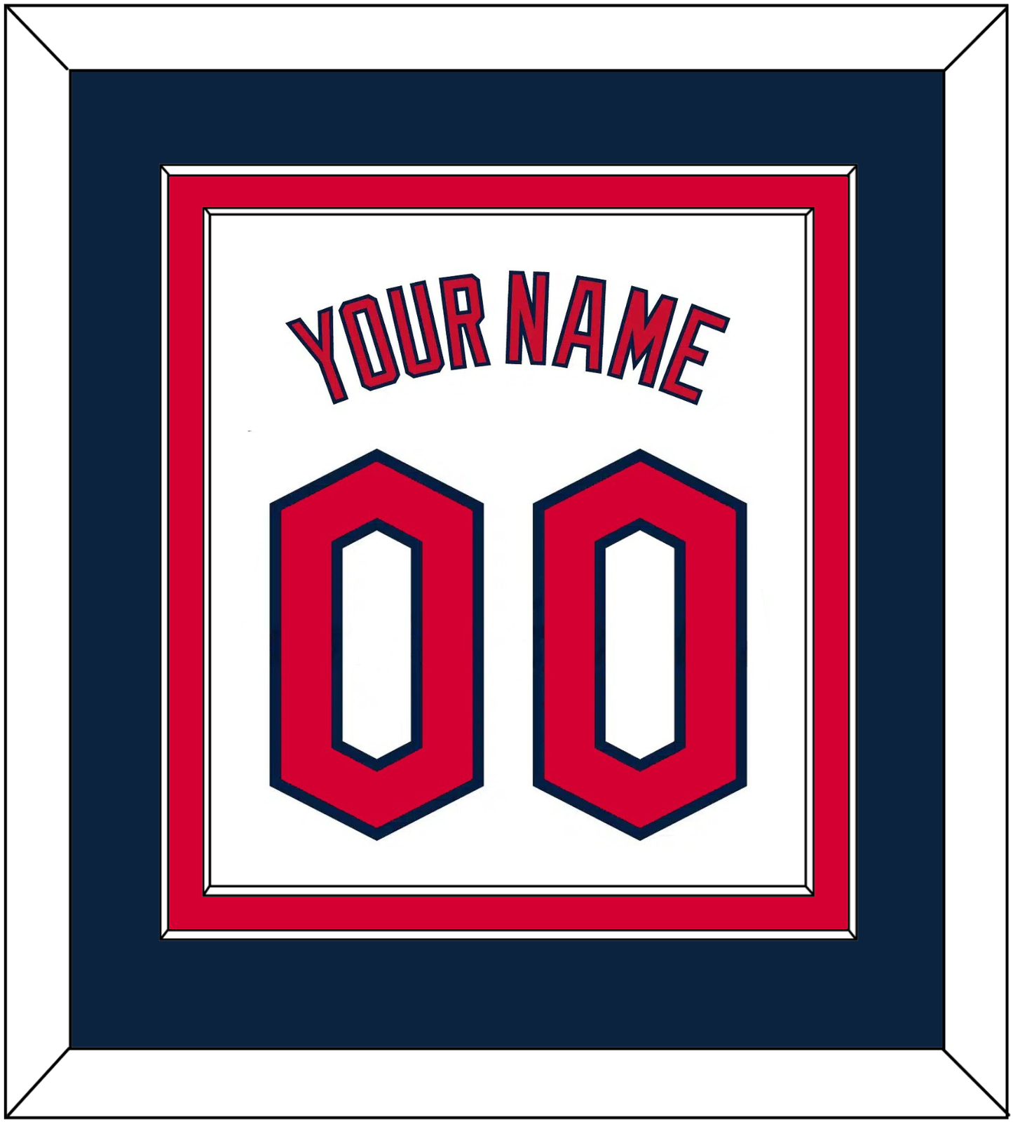 Cleveland Name & Number - Home White - Signature Tier 3