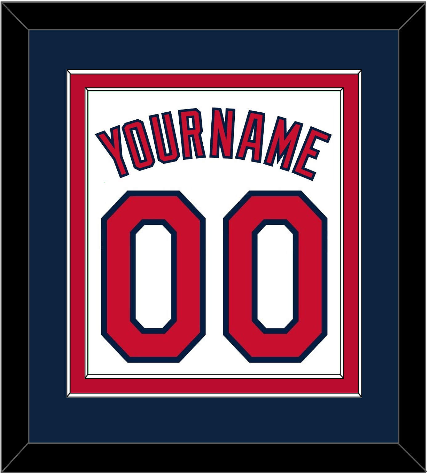 Cleveland Name & Number - Home White (2012-2021) - Signature Tier 3