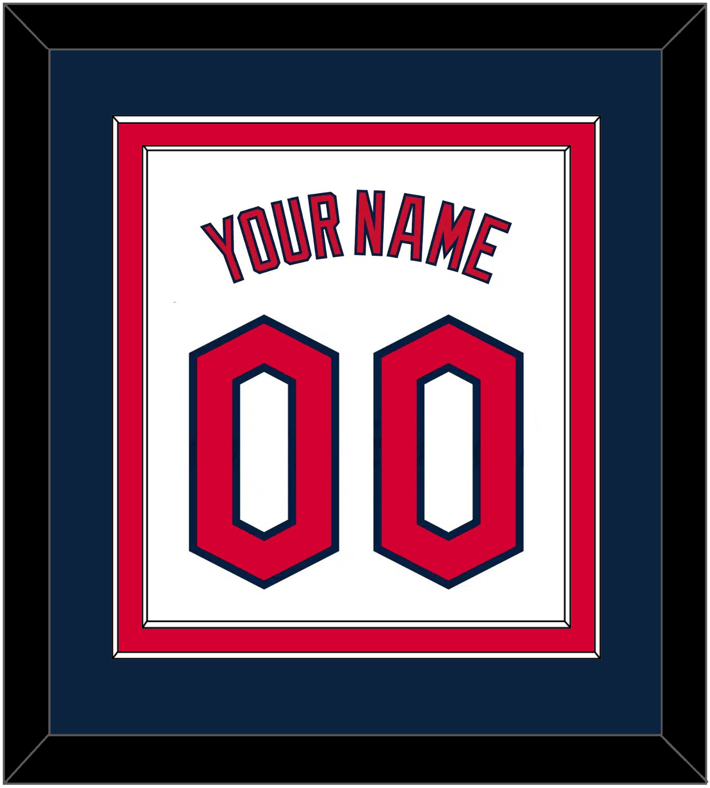 Cleveland Name & Number - Home White - Signature Tier 3