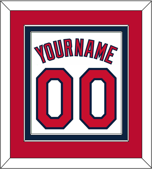Cleveland Name & Number - Home White (2012-2021) - Signature Tier 4