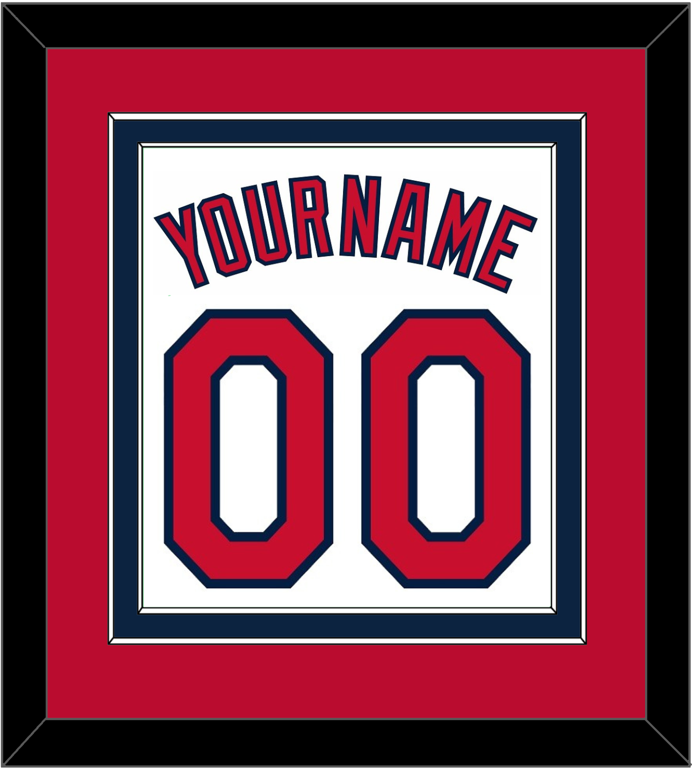 Cleveland Name & Number - Home White (2012-2021) - Signature Tier 4