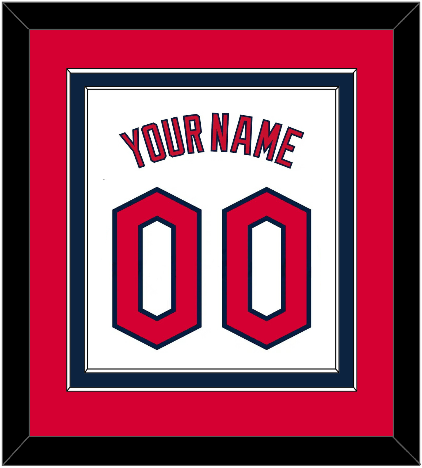 Cleveland Name & Number - Home White - Signature Tier 4