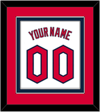 Cleveland Name & Number - Home White - Double Mat 4