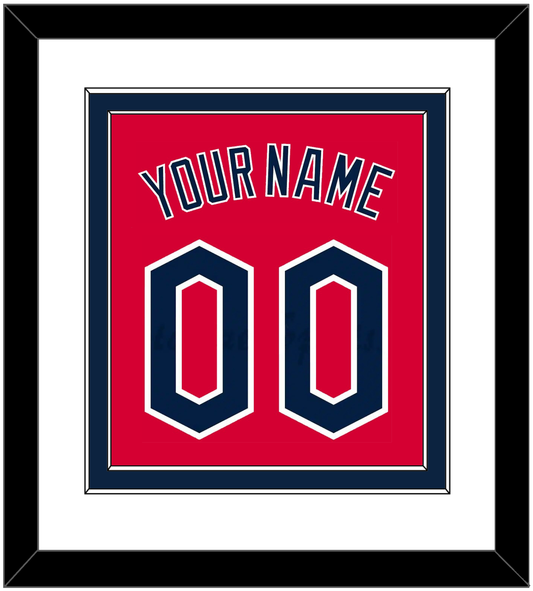 Cleveland Name & Number - Alternate Red - Signature Tier 1