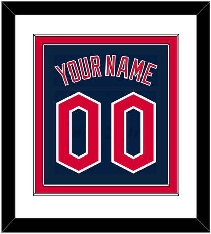 Cleveland Name & Number - Alternate Blue - Signature Tier 1