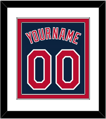 Cleveland Name & Number - Alternate Blue (2019-2021) - Signature Tier 1