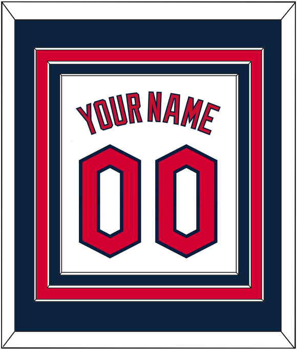 Cleveland Name & Number - Home White - Triple Mat 2