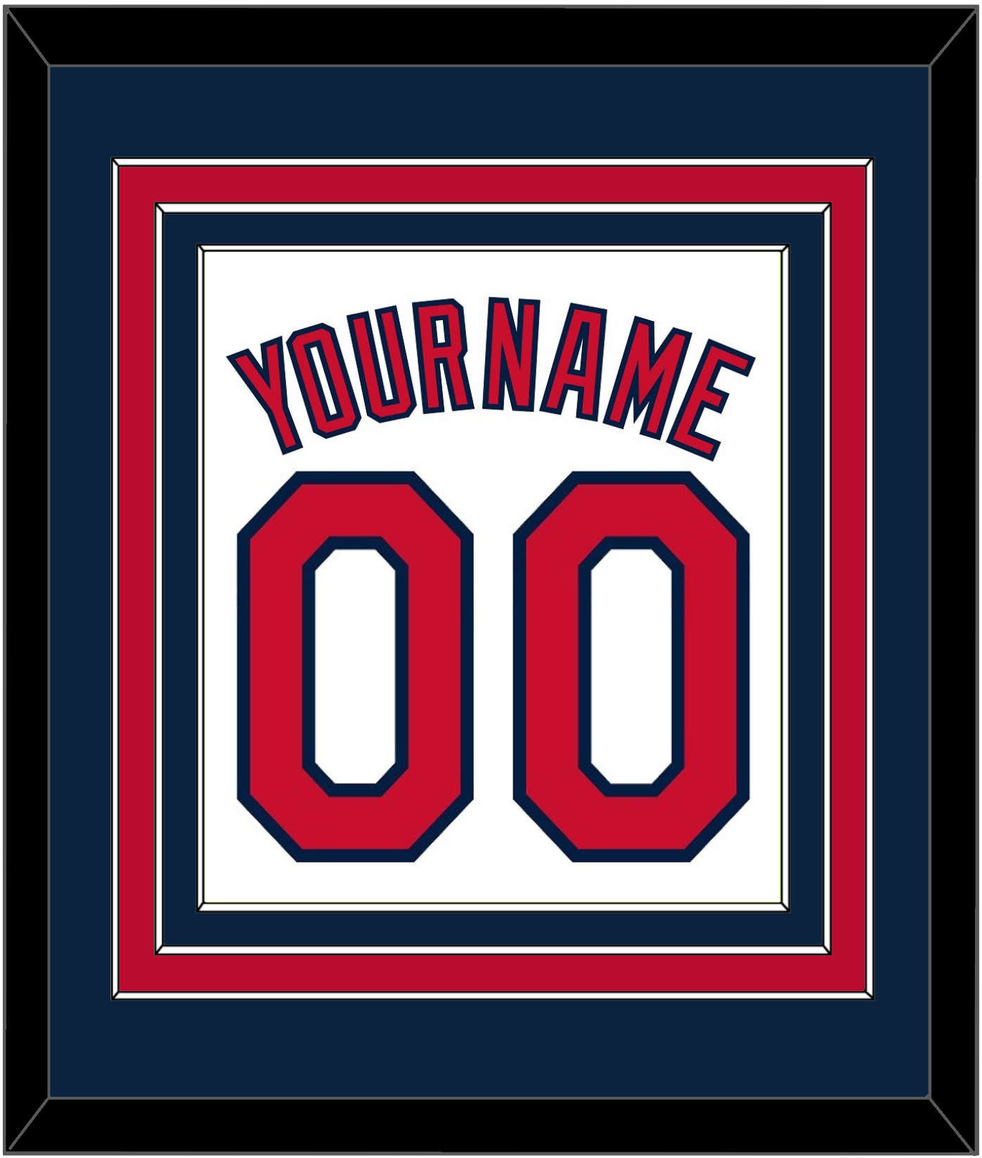 Cleveland Name & Number - Home White (2012-2021) - Premier Tier 2
