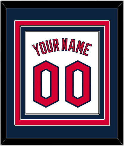 Cleveland Name & Number - Home White - Premier Tier 2