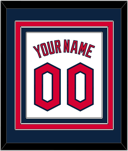 Cleveland Name & Number - Home White - Premier Tier 2