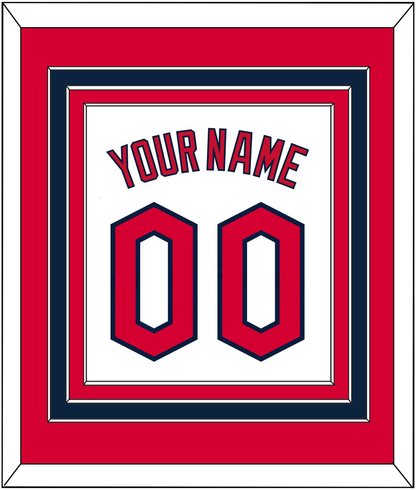 Cleveland Name & Number - Home White - Premier Tier 3