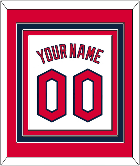 Cleveland Name & Number - Home White - Premier Tier 3