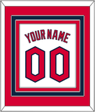 Cleveland Name & Number - Home White - Triple Mat 3