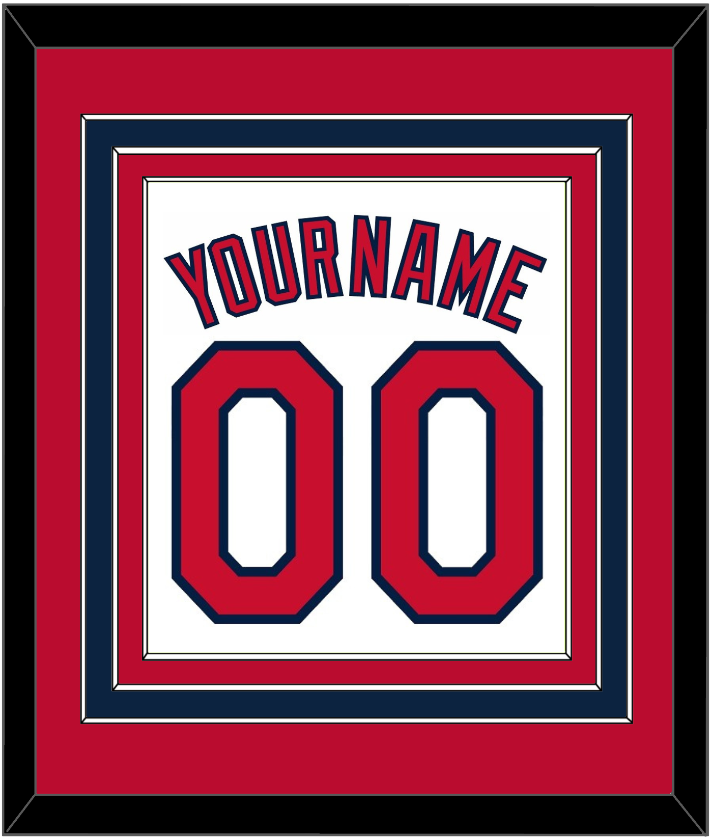 Cleveland Name & Number - Home White (2012-2021) - Premier Tier 3