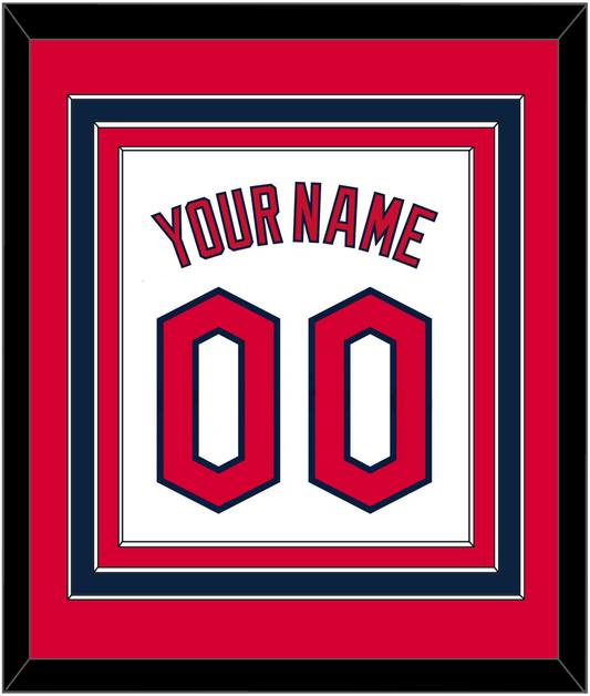 Cleveland Name & Number - Home White - Premier Tier 3