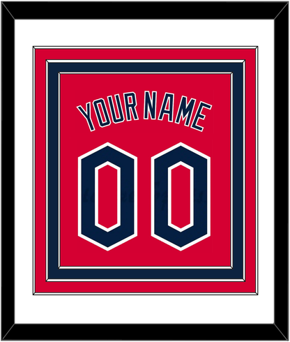 Cleveland Name & Number - Alternate Red - Premier Tier 1