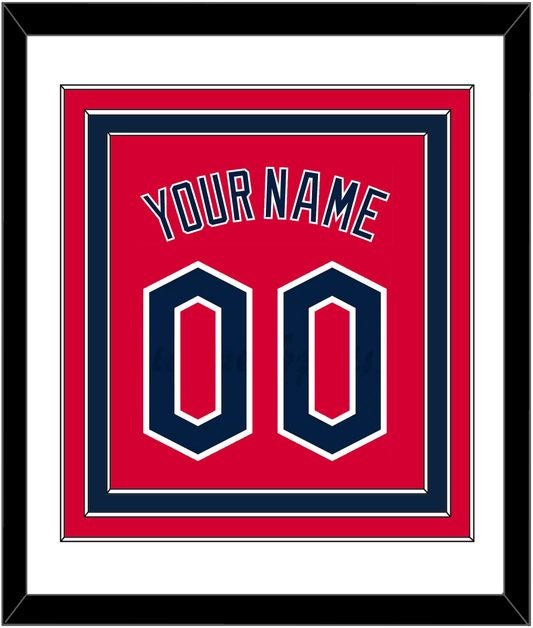 Cleveland Name & Number - Alternate Red - Premier Tier 1