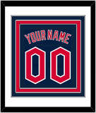 Cleveland Name & Number - Alternate Blue - Triple Mat 1