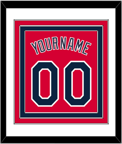 Cleveland Name & Number - Alternate Red (2019-2021) - Premier Tier 1