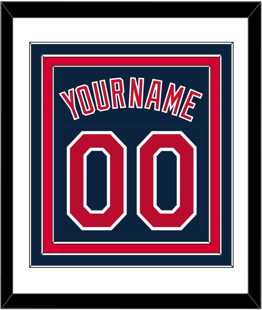 Cleveland Name & Number - Alternate Blue (2019-2021) - Premier Tier 1