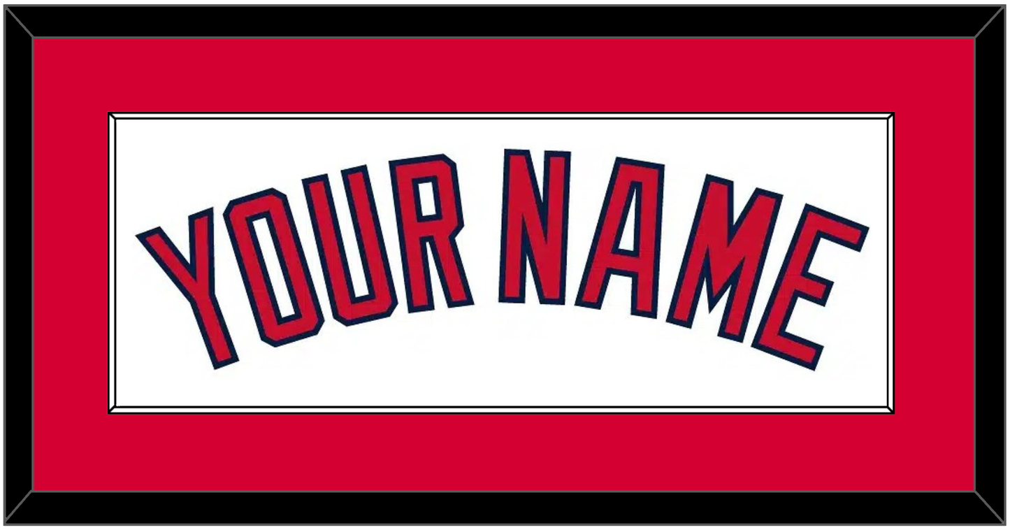 Cleveland Name - Home White - Essential Tier 2
