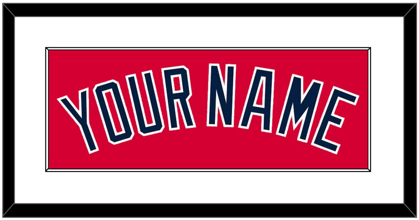 Cleveland Name - Alternate Red - Essential Tier 1