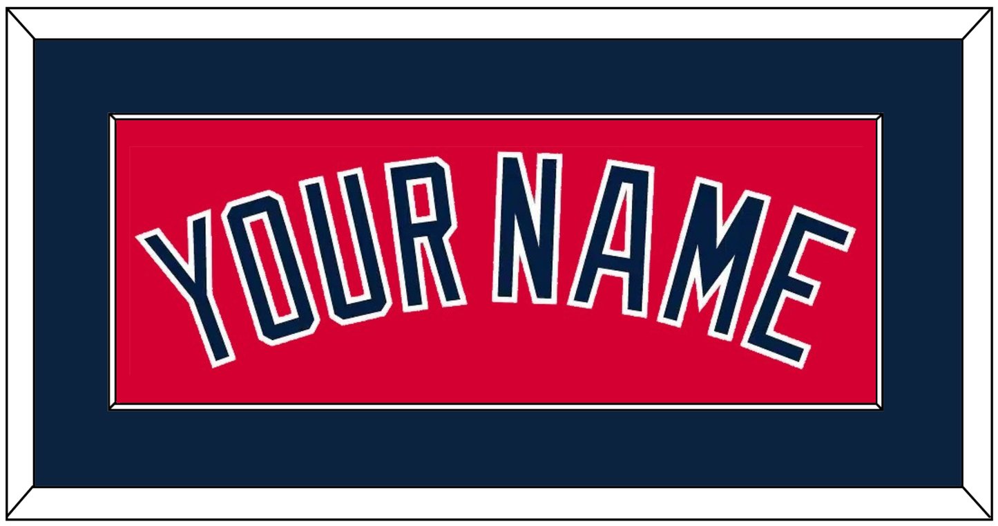 Cleveland Name - Alternate Red - Essential Tier 2