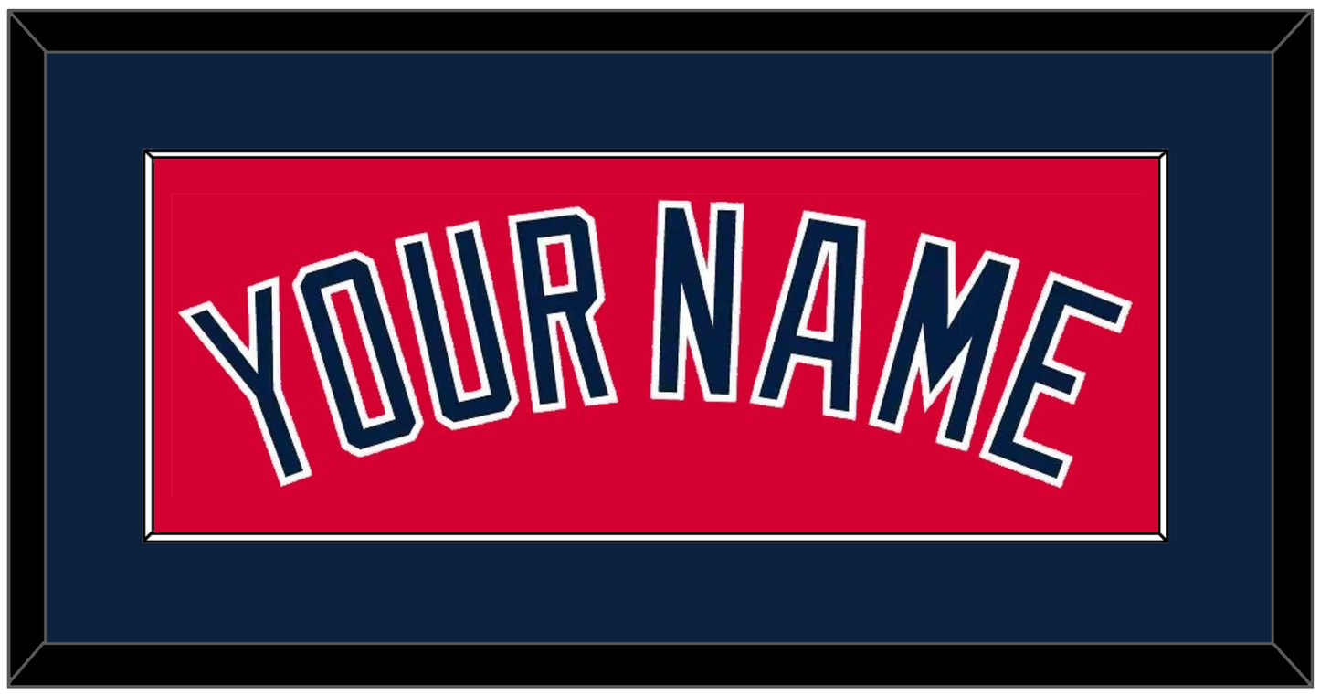 Cleveland Name - Alternate Red - Essential Tier 2