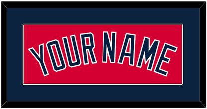 Cleveland Name - Alternate Red - Essential Tier 2