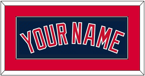 Cleveland Name - Alternate Blue - Single Mat 2
