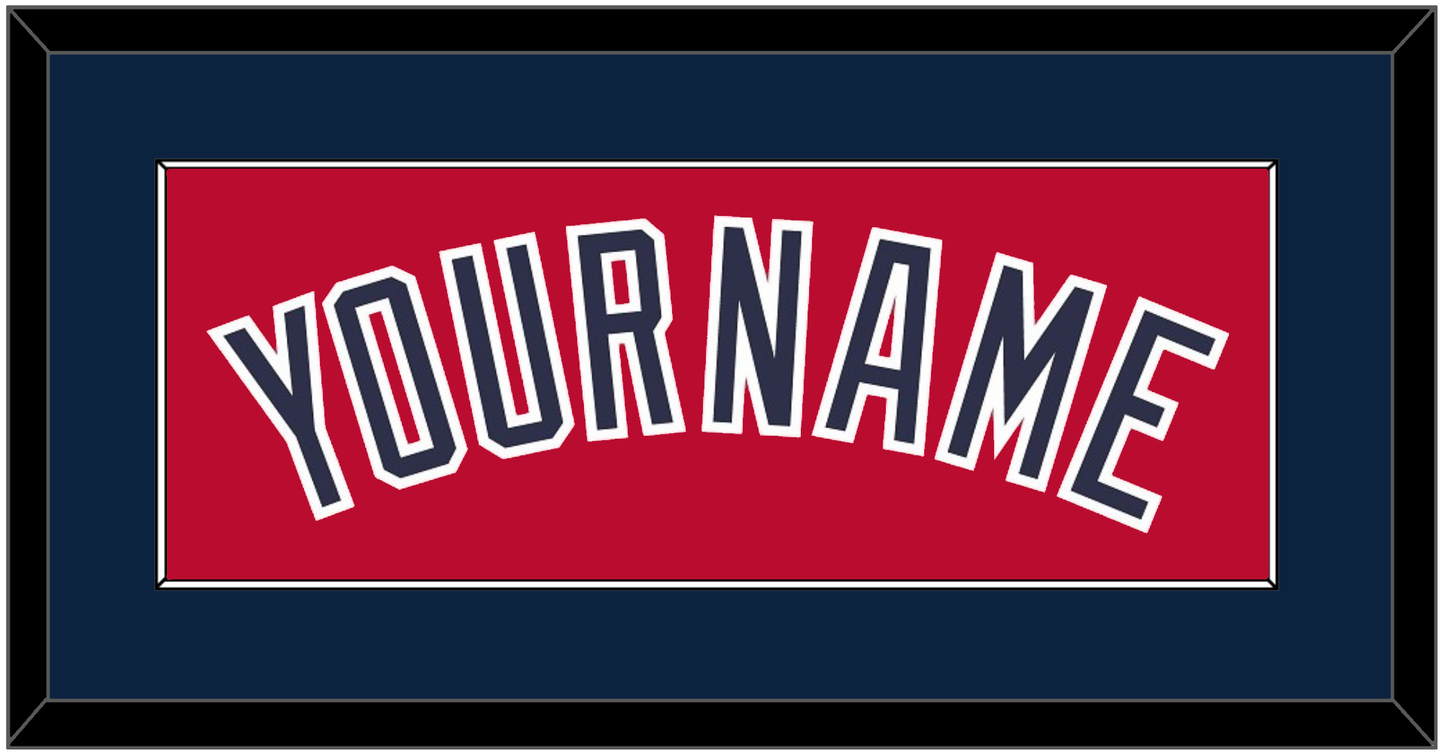 Cleveland Name - Alternate Red (2019-2021) - Essential Tier 2