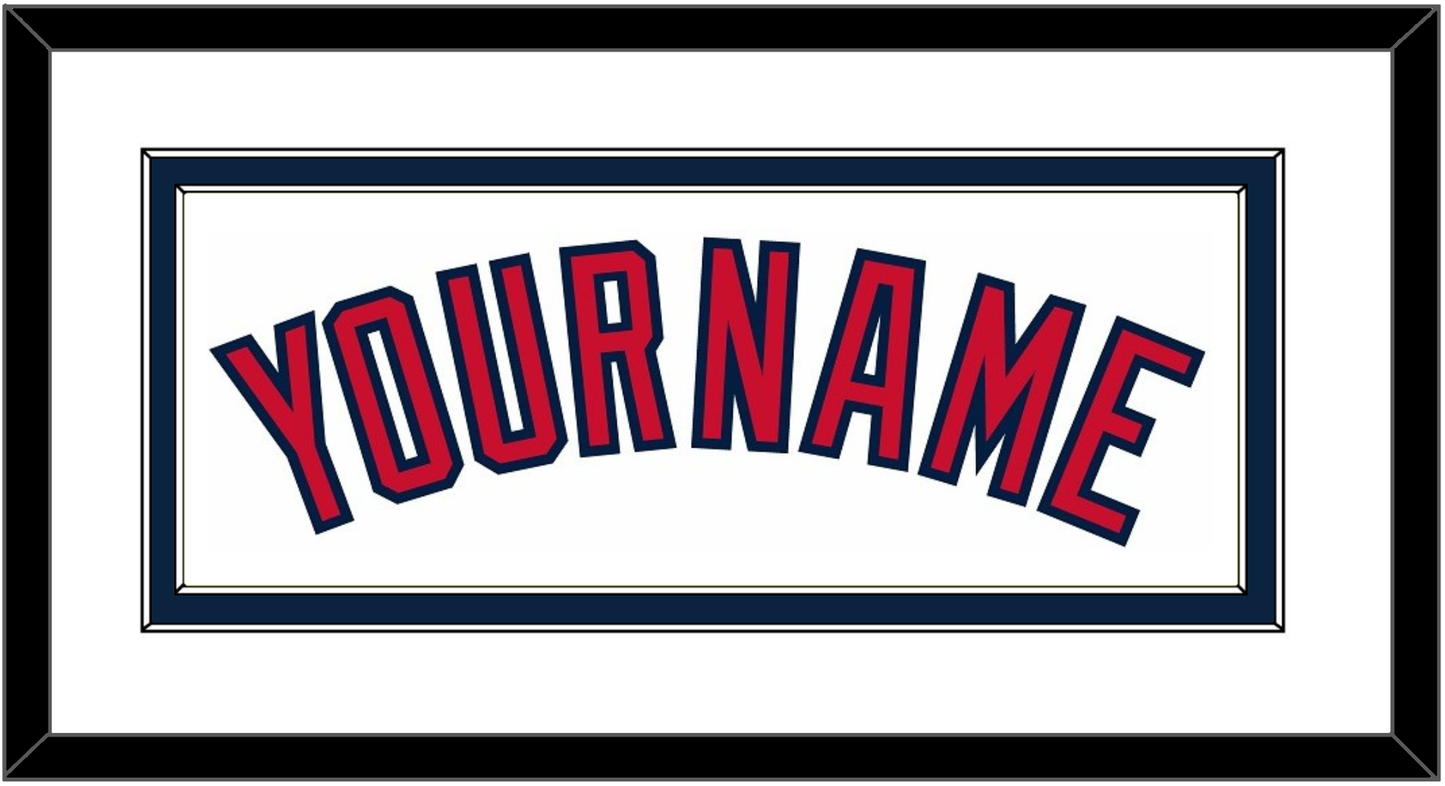 Cleveland Name - Home White (2012-2021) - Signature Tier 1